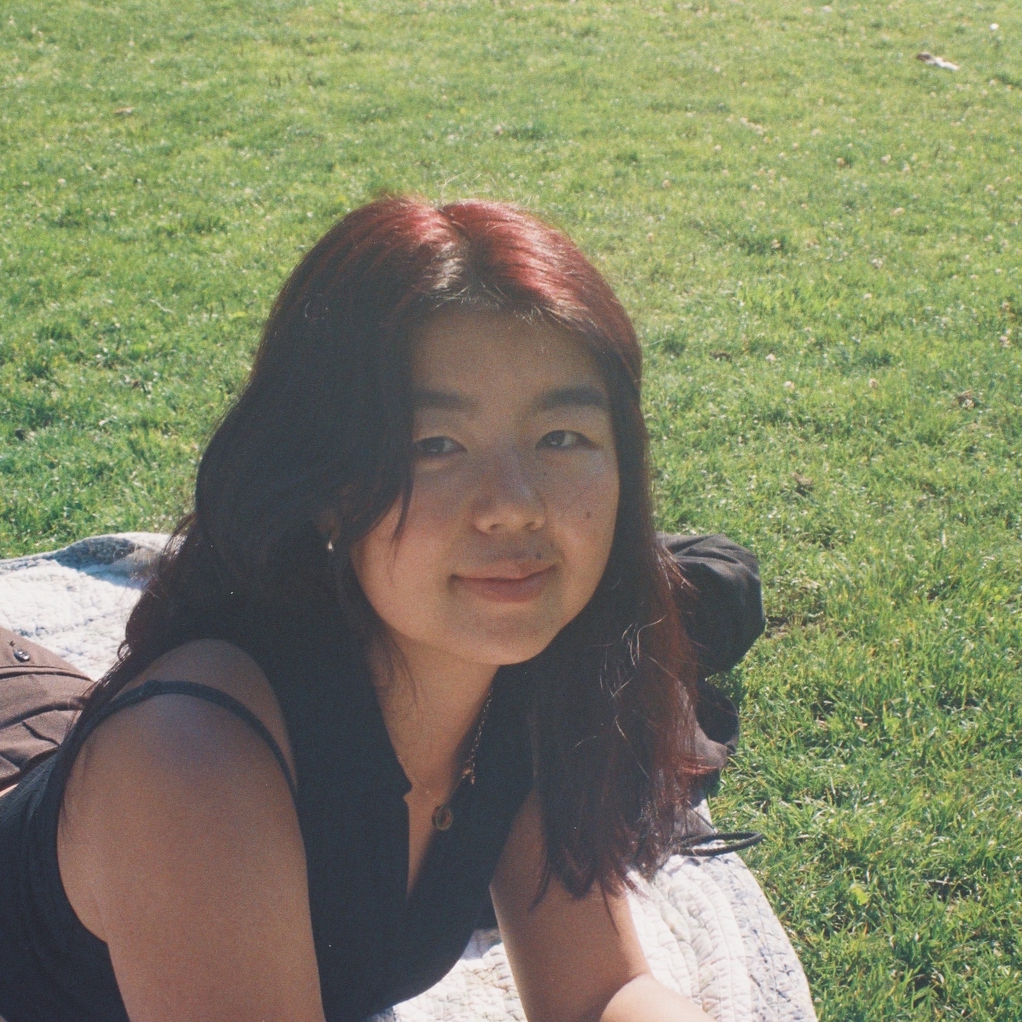 Renee at Mission Dolores Park